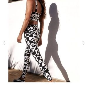 Anthropologie Athletic Bralette & Leggings Set